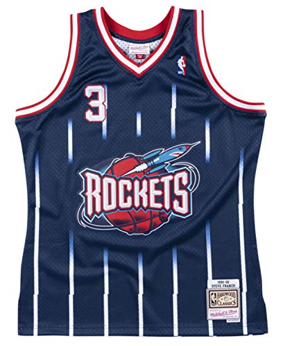 MITCHELL & NESS-Swingman Jersey Houston Rockets 1999-00 Steve Francis- SMJYCP18182-HRONAVY99SFR