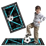●Cadeau parfait : ce tapis d'entraînement de football est le cadeau parfait pour les jeunes fans de football. Sa surface antidérapante offre suffisamment d'espace pour pratiquer le contrôle du ballon et améliorer la capacité de dribble. Que vous soyez un joueur débutant ou avancé, avec ce tapis, vous pouvez pratiquer le contrôle du ballon à tout moment et n'importe où.