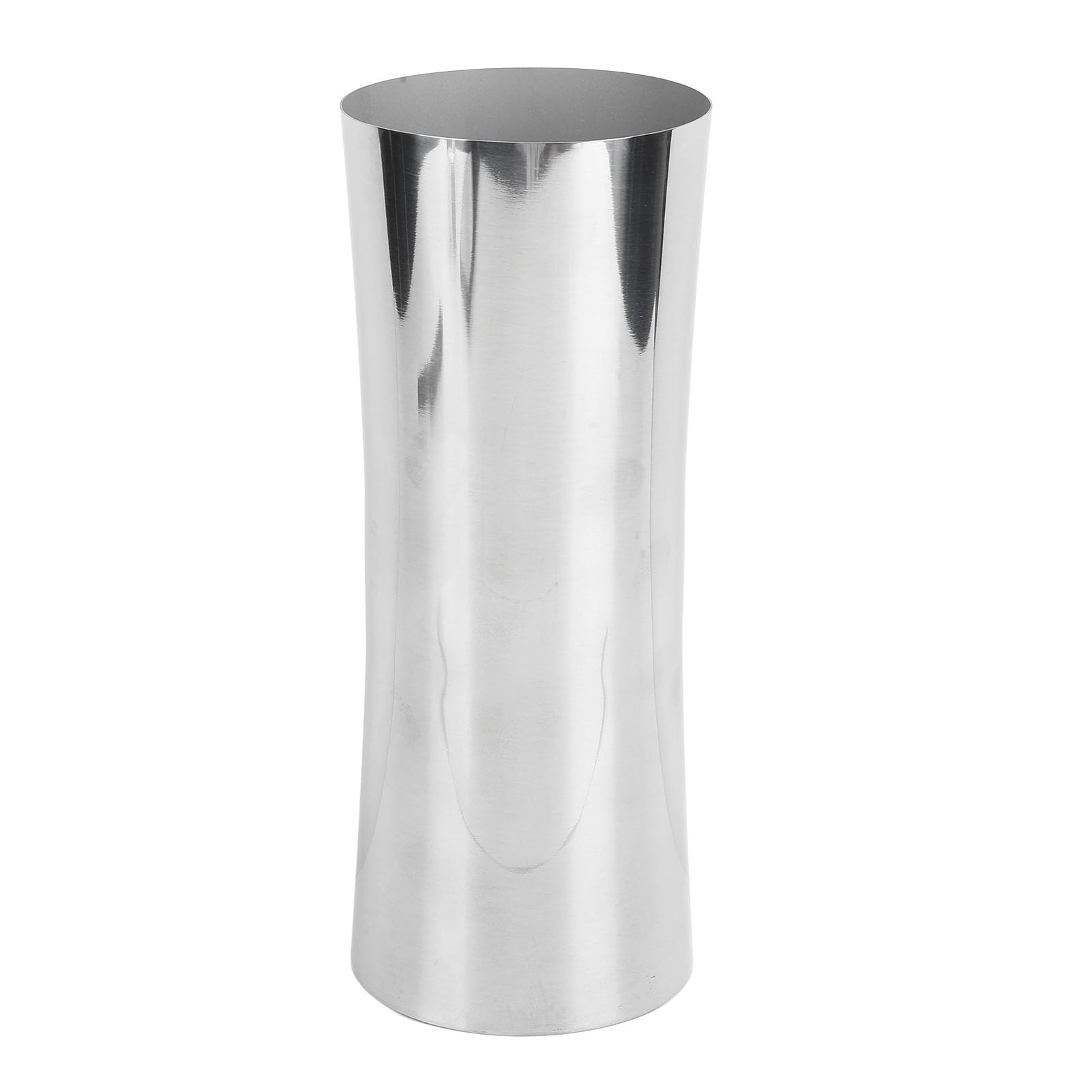 Grand vase en acier inoxydable 304 argenté pour de magnifiques compositions florales