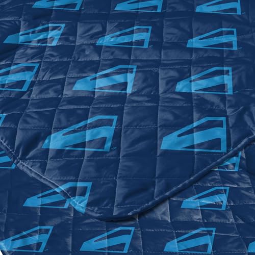 Image of Northwest DC Comics Superman Above Metropolis Reversible Quilted Throw Blanket, Comfy Iconic Throw, Adults Boys Girls, Legendary Superhero Bedding for Bed, or Couch, 60 x 80 inches