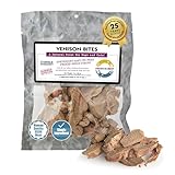 Fresh Is Best Freeze Dried Dog Treats – Raw Freeze Dried Venison Dog Food for Cats & Canines – Training Treat in Resealable Zipper Bag – High-Protein Venison Bites – Made in The USA