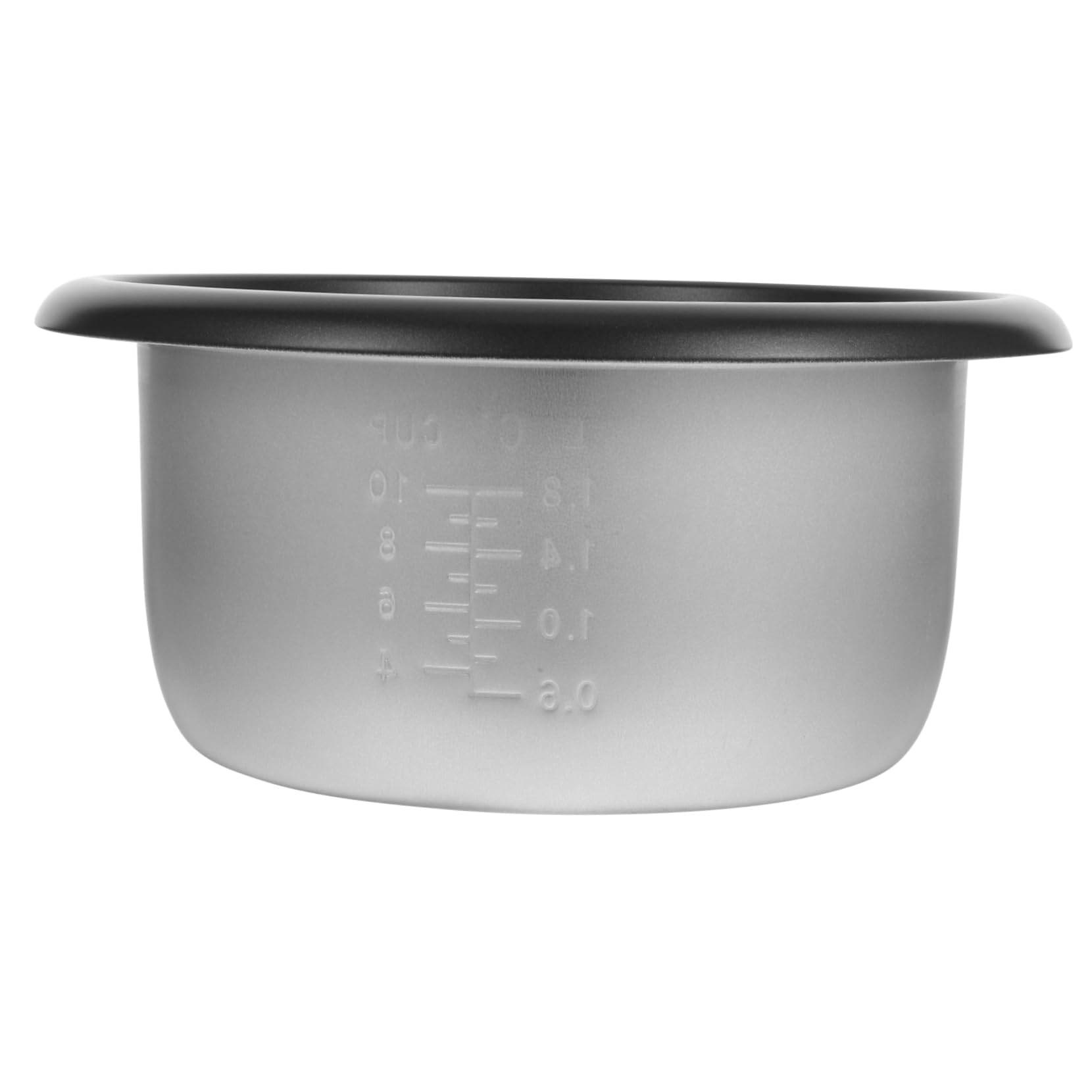 IMIKEYA Reiskocher Innentopf aus Aluminiumlegierung 4l Ersatz Innenkochtopf mit Antihaftbeschichtung für Zuhause und Studentenwohnheime Benutzerfreundliches Küchenzubehör