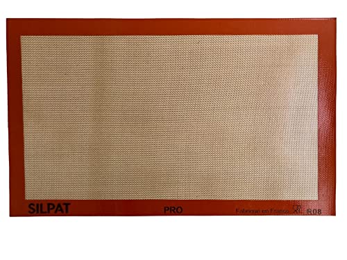 Tapis de cuisson Demarle 47680 - 53 feuille antiadhérente durable 58.5x38.5 cm