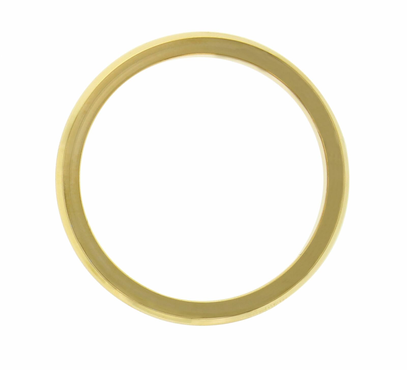 Ewatchparts GOLD CREATED DIAMOND BEZEL COMPATIBLE WITH 36MM ROLEX DATEJUST WATCH 16233 16234 16238