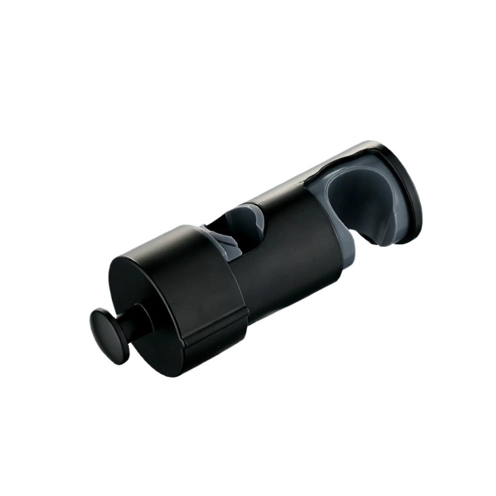 1pcs Universal ABS Chrome Slide Bar Shower Holder(Black)