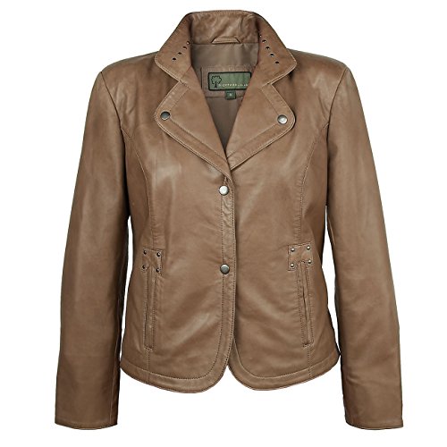 Veste pour femme Hide Park taille 42 | Manteau classique en cuir chic