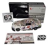 AUTOGRAPHED 2022 Kevin Harvick #4 Mobil 1 Racing RICHMOND WIN (Raced Version) 60 Career Wins Signed Lionel 1/24 Scale NASCAR Diecast Car with COA (1 of only 1,032 produced)