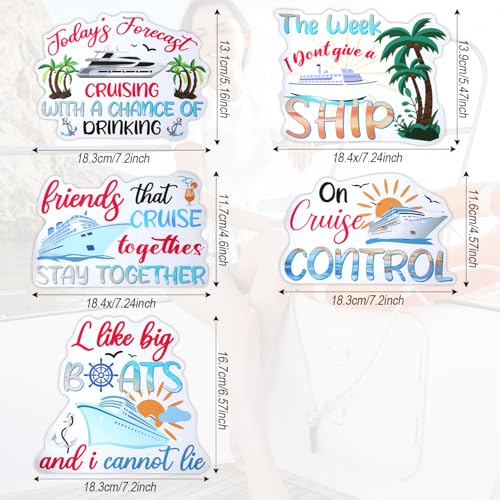 Imanes Decorativos para Puerta de Crucero 5 Piezas miniatura 2