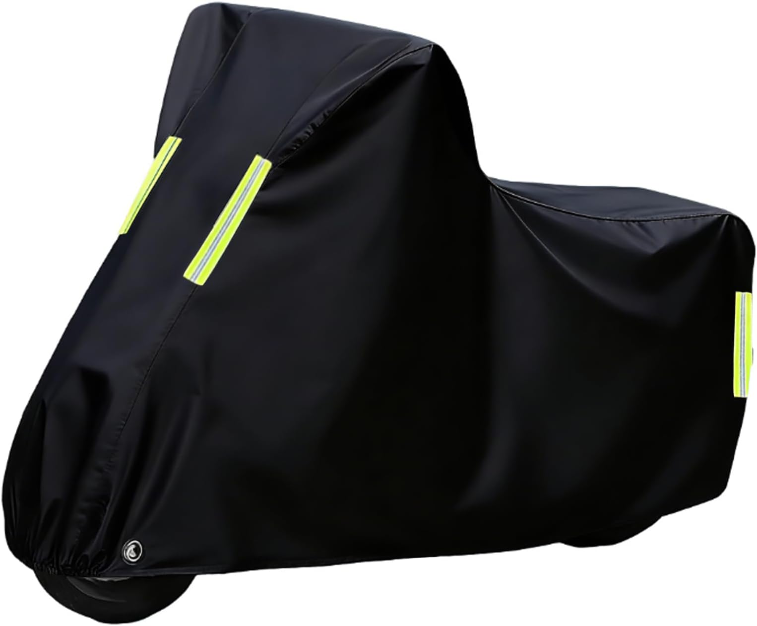 Motorcycle Covers for Bajaj Pulsar N160,All Season Black Waterproof Sun Motorcycle Cover,Rain Snow Windproof Dustproof with Lock-Holes & Storage Bag