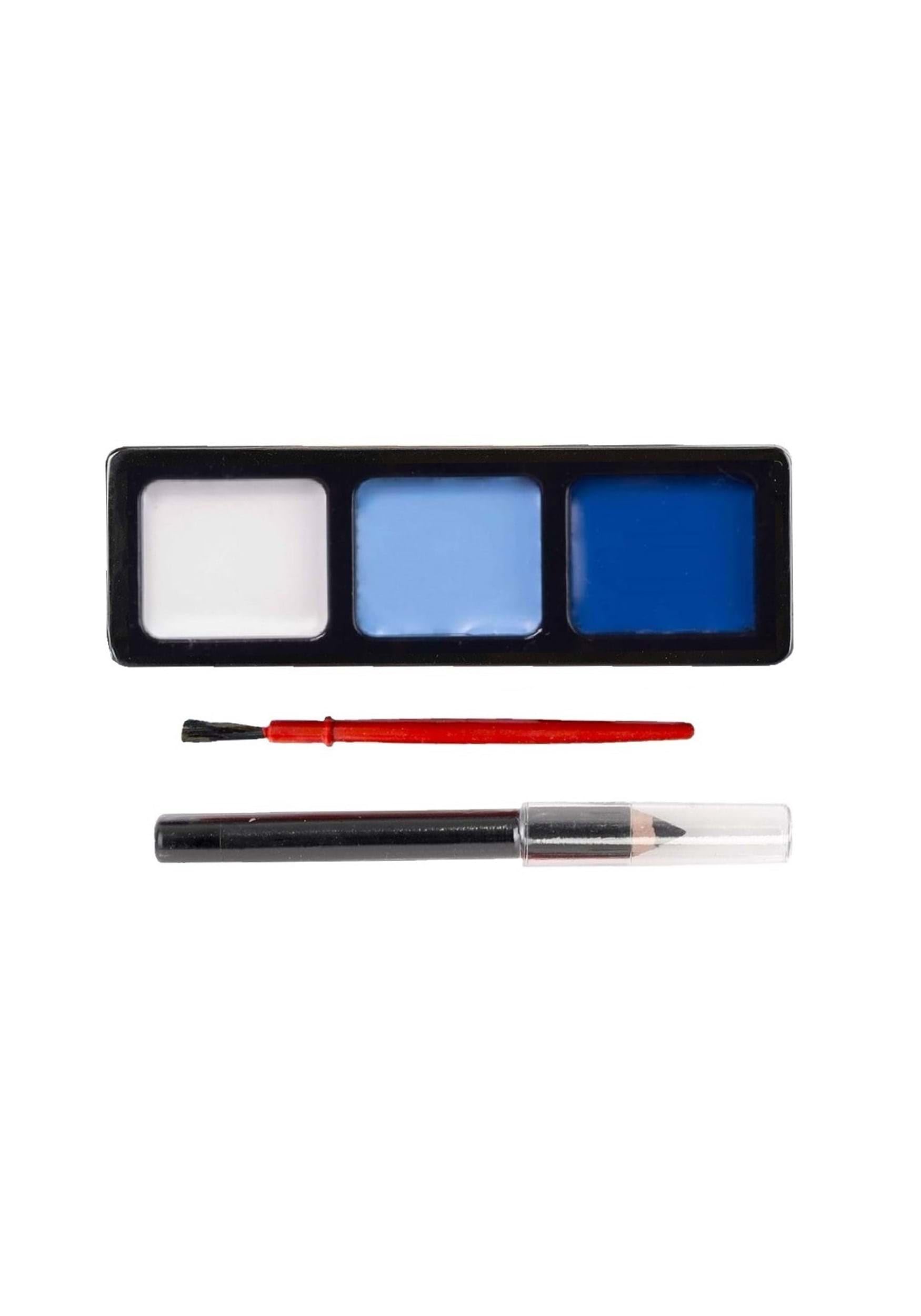 Maquillage CareBears Collector HIPDOT - Grumpy Bear En Poudre Compacte Bleu Métallisé