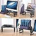 immagine 7ATUMTEK Supporto da Scrivania per Monitor [Lega di Alluminio Aerospaziale] Stand Regolabile a 3 Altezze Supporto Monitor per Computer, Laptop, iMac, Stampante, Proiettore e Molto Altro