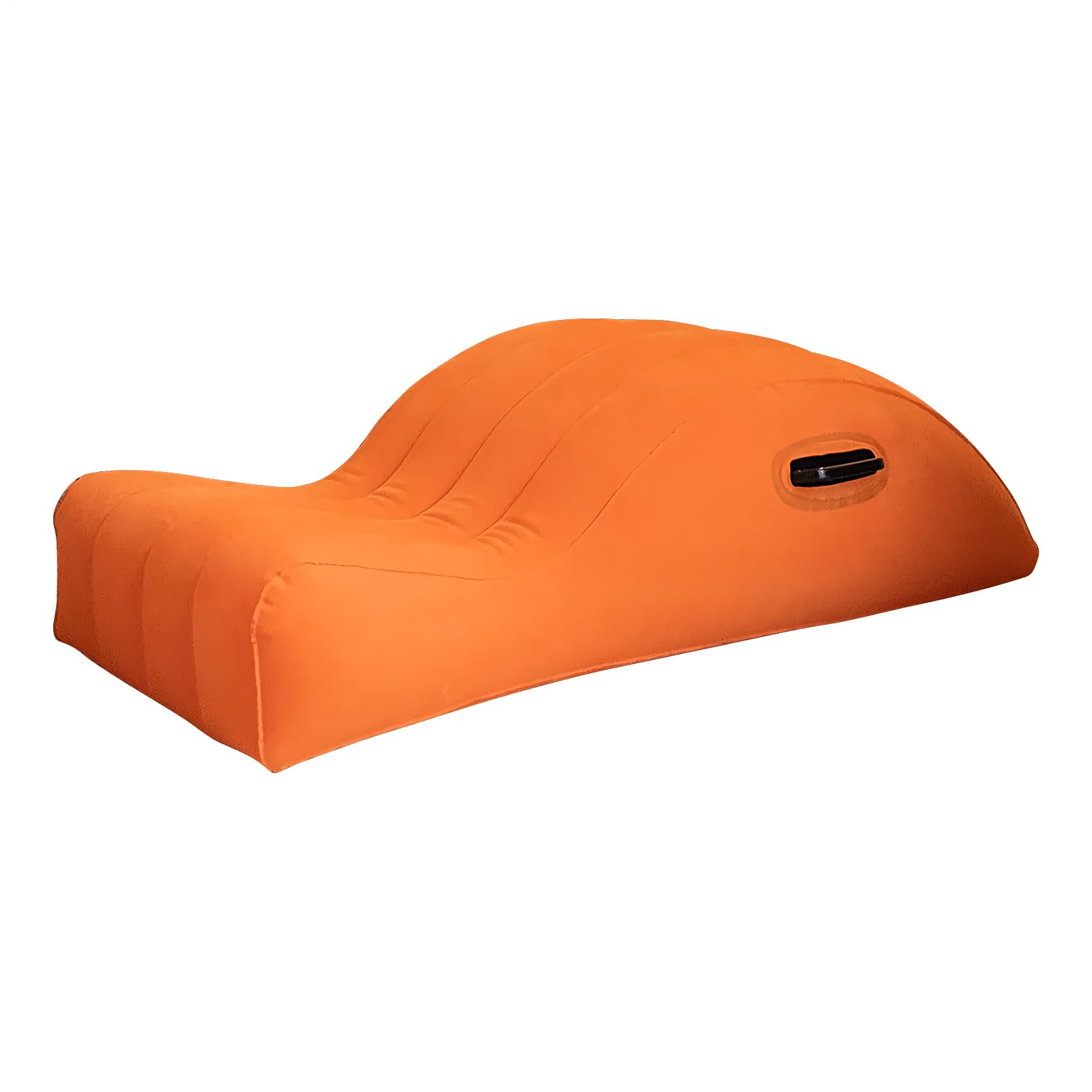 Yoga Chaiselongue Stuhl – Aufblasbare Yoga-Trainingsliege | Faltbarer Pilates-Stuhl, Übungsstützsofa für Heimstudio, Reisen, bequeme Rückenstütze für Entspannung und Flexibilität