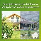 Philips MyGarden lampa zewnętrzna LED Bustan z czujnikiem ruchu, białe światło dzienne, antracyt