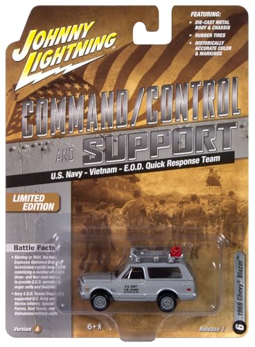 Johnny Lightning Military 1969 Car Blazer U.S. Navy miniatura 1