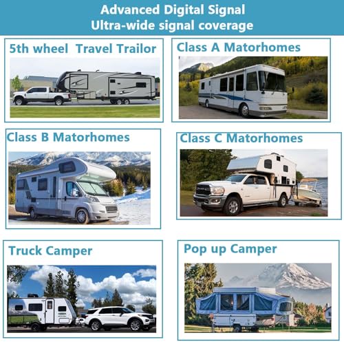 Image of Wireless Touchable Screen 128GB Large Audio 1080P 2 Split Image 11 Inch Monitor Backup Camera Built-in DVR Video for RV Truck Trailer Skid Steer Rear Front Reversing DW102
