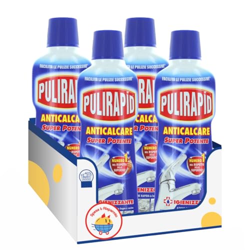 Detergente anticalcare igienizzante per bagno e cucina – formula concentrata – 750ml – Variazioni 4/8/12 Pezzi (4)