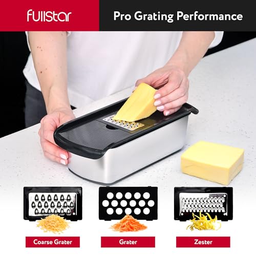 Fullstar Pro Core - Gemüseschneider & Mandoline Gemüsehobel - 14 Klingen – Ansicht 6