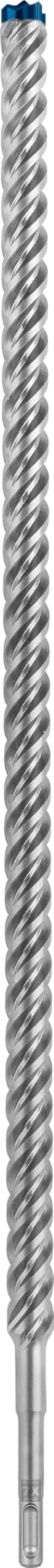 Bosch 1x EXPERT SDS plus-7X Hammer Drill Bit (for Soft stone, Hard stone, Ø 20,00 mm, Professional Accessory Rotary Hammer Drill)