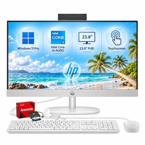 HP 24" Touchscreen All-in-One Desktop Computer, 16GB RAM, 512GB SSD - image 1