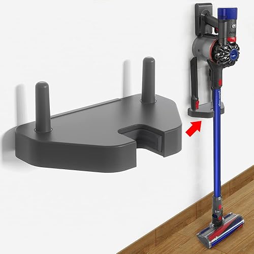 Liboer Soporte de montaje en pared al vacío, soporte universal para aspiradora compatible con Dyson V8 V7 V6 y las otras marcas de aspiradora (no