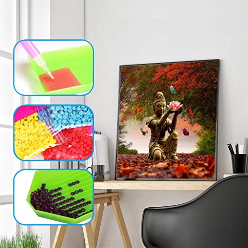 DIY Diamond Painting Kit Boeddha DIY 5D Diamond Painting by Number Kit Rhinestone Embroidery Borduur Pakketten Supply… - Image 4