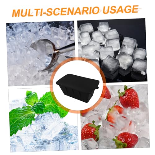 Molde de silicona para cubitos de hielo 8 libras capacidad miniatura 7