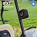 Golf Cart Bluetooth Speaker Magnetic Portable Wireless Speaker with Loud Stereo Sound Bass Boost 20 Hours Play IPX7 Waterproof TWS & SD Card Function Golf Cart Accessories Golf Gifts(Storage Case)