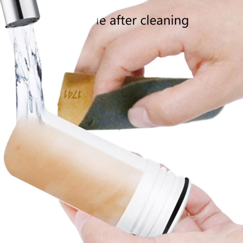 Cartucho de Filtro de Grifo de Agua de cerámica Compatible con 4 Piezas para la decloración del Grifo y la purificación con Accesorios estándar