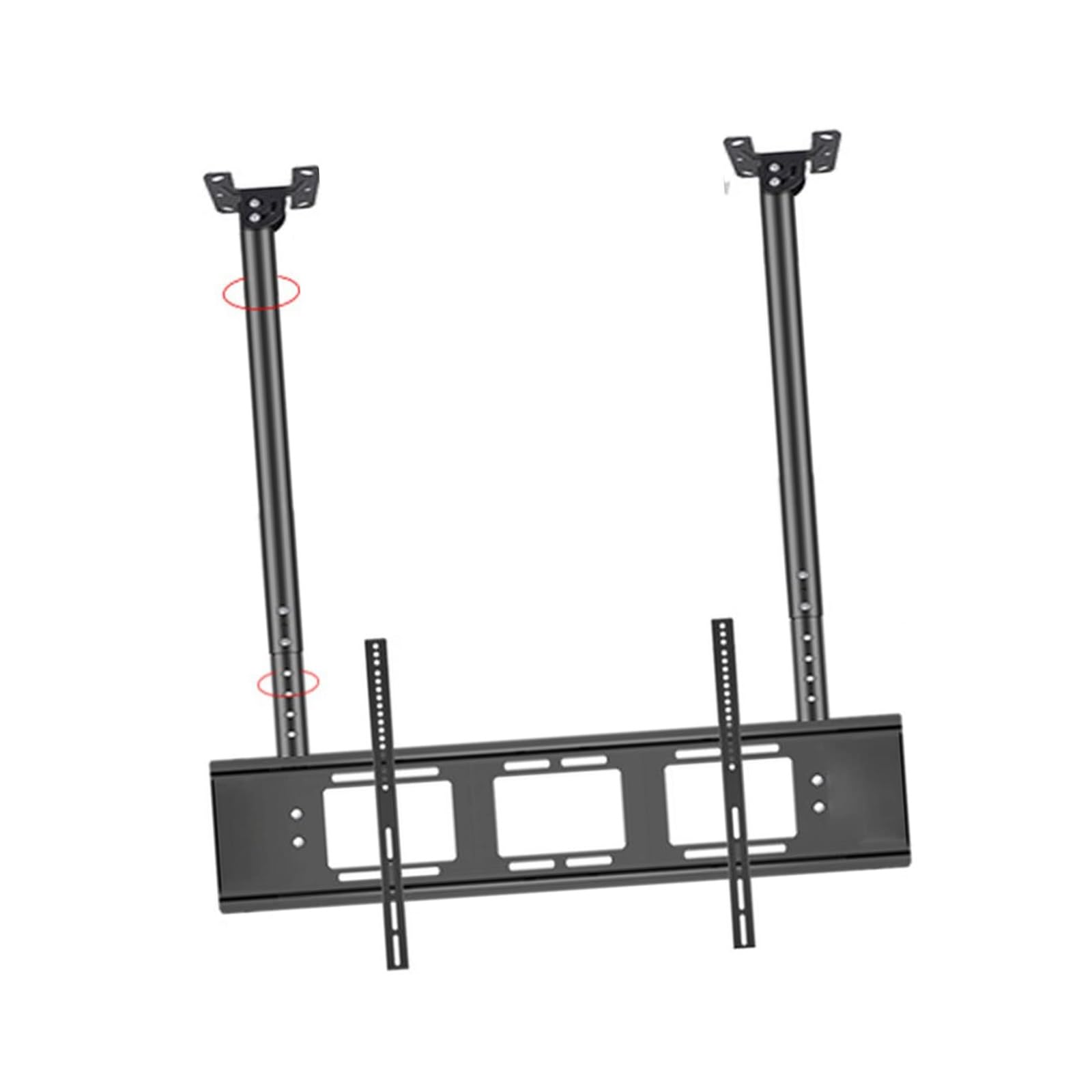 Support TV plafond réglable pour grand écran LED 55 à 86 pouces VESA 800x400