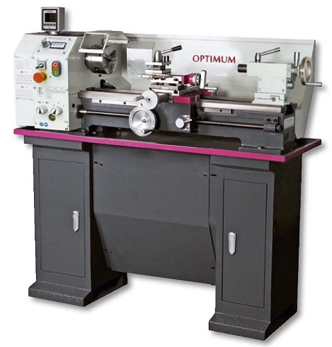 TORNIO METALLO OPTIMUM Tornio Parallelo TU2807-230V Dimensioni 140X700 Mm