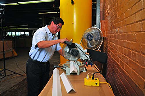 Tower Manufacturing 30434052 Auto-Reset Right Angle Gfci Cord And 4-Outlet Power Box, 6 Feet, Yellow #TOP3