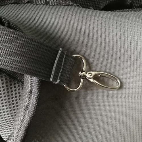 Bolsa bandolera para mascotas pequeñas y cachorros con correa acolchada Outanaya 5