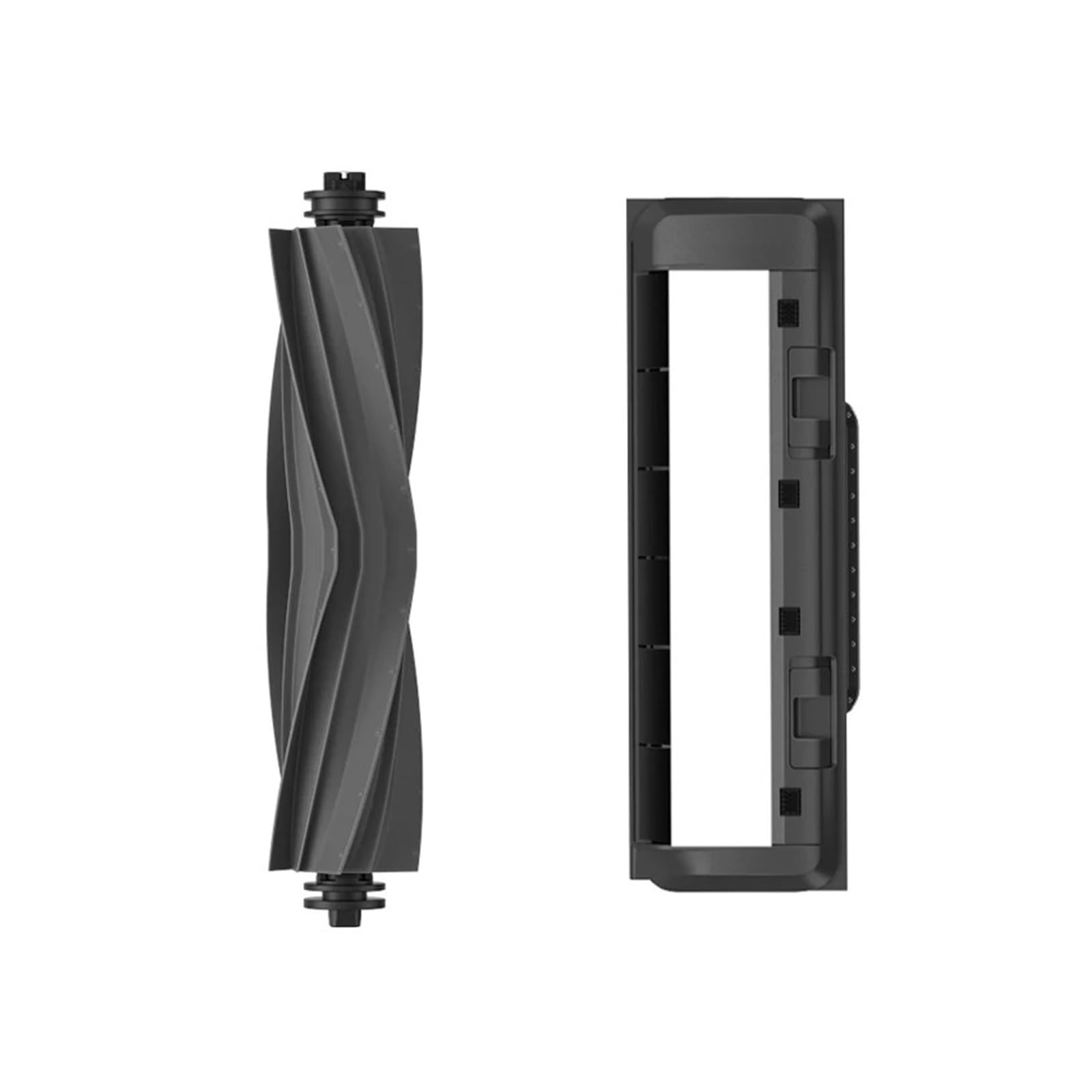 WNBMFSTYYU Robot Accessories Parts Main Rubber Roller Brush Cover Optional,Compatible For Dreame D10S Pro, Robotic Vacuum Cleaner(Brush Black Cover)