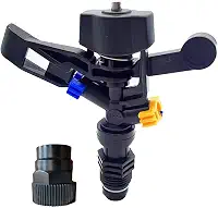 Aspersor Irrigador De Impacto 360º Diametro 30 Metros Pasto Horta Jardim