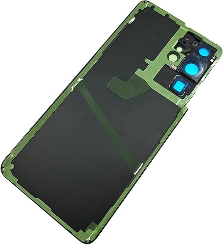 Miniatura 3 de S21 Ultra Back Glass Replacement Galaxy S21 Ultra - Cubierta de cristal trasera con carcasa trasera marco de cámara para Samsung S21 Ultra Back