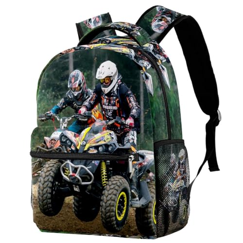 Sac à dos ordinateur portable moto motocross voyage homme femme grand sac école