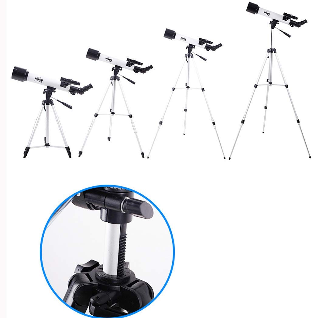 Teleskop dla dzieci dla dorosłych początkujących astronomów, teleskop refrakcyjny astronomiczny o aperturze 60 mm i mont