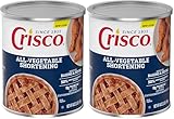Crisco All-Vegetable Shortening, 48 Ounce (Pack of 2)
