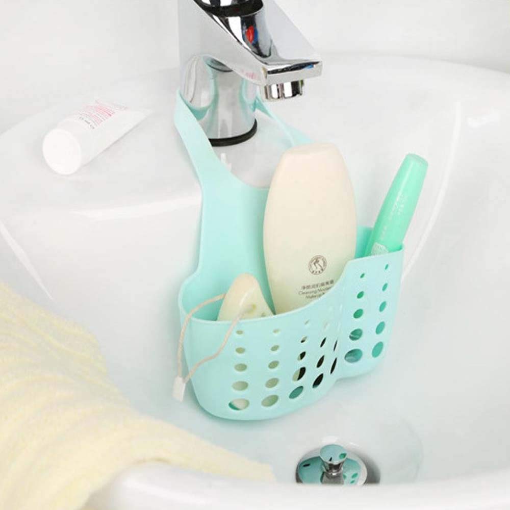 G LIGHT ENTERPRISE Sink Sponge Holder Stainless Steel Sink Caddy with  Adhesive Pad Dish Cloth Hanger Brush Soap Dish Washing Liquid Drainer Rack  for Kitchen Sink Drainer Rack in Sink : Amazon.in: