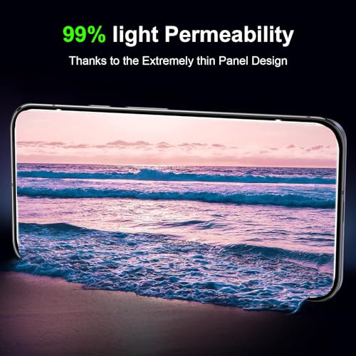 Hengnewro 3 Piezas Protector Pantalla para Xiaomi Mi 14T 5G con 3 Piezas Protector Camara, Cristal Vidrio Templado Anti-Arañazos, 9H Dureza, Ultra HD Cristal Templado - imagen 6