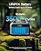 DARAN Portable Power Station 600W(1200W Surge) - 288Wh(90,000mAh) Solar Generator LiFePO4 Battery with AC DC Outlets, 8.3LB Portable Charging Station for Camping, RV, Home, Emergency (Solar Optional)