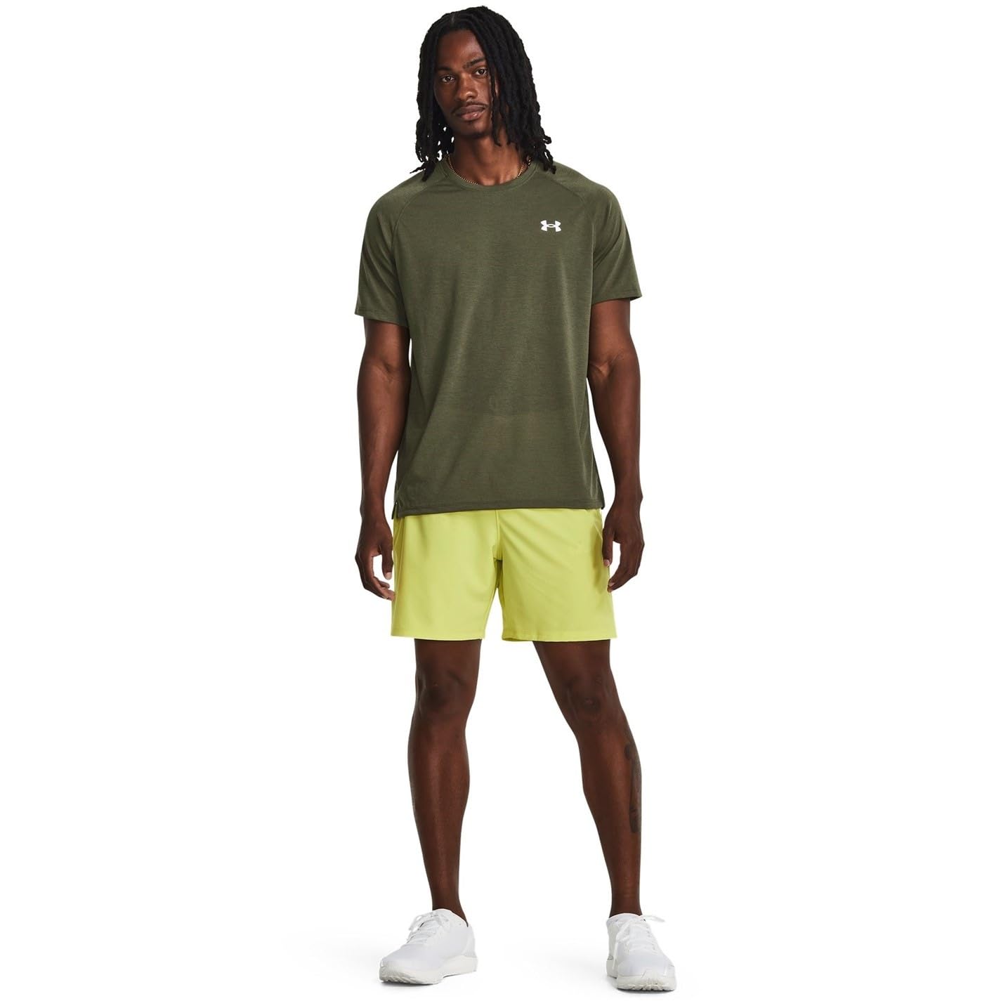 Under Armour Herren Launch Elite 7In Shorts Laufbekleidung Shorts Gelb - L