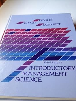 Hardcover Introductory management science Book