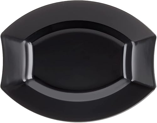 Miniatura 8 de Party Essentials Party Supplies - Vajilla de plástico elegante para bodas, cumpleaños, todas las ocasiones, platos de ensaladapostre, 20 unidades,