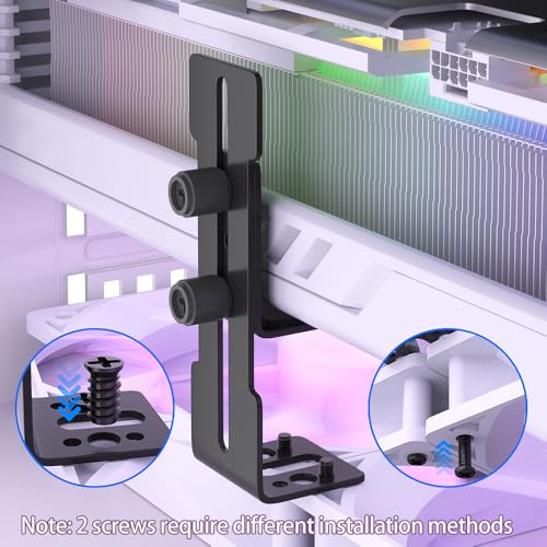 Image of OwlTree GPU Support Bracket Graphics Card Stand Holder GPU Sag Bracket Supprts 12cm and 14cm Fan 0.3-3.56 inch