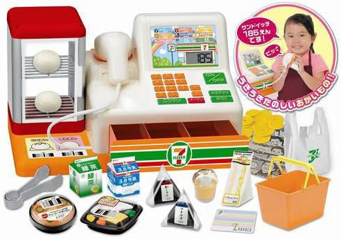 Amazon セブンイレブンのnewうきうきレジスター お店屋さん おもちゃ