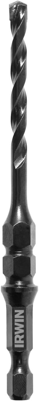 IRWIN Tools 1870567 Impact Performance Series Concrete Screw Installation 3/16-Inch X 4-Inch Drill Bit for 1/4-Inch Screws