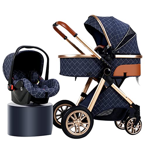 Cochecito 3 in 1 Silla Bebe Coche Bebe,...