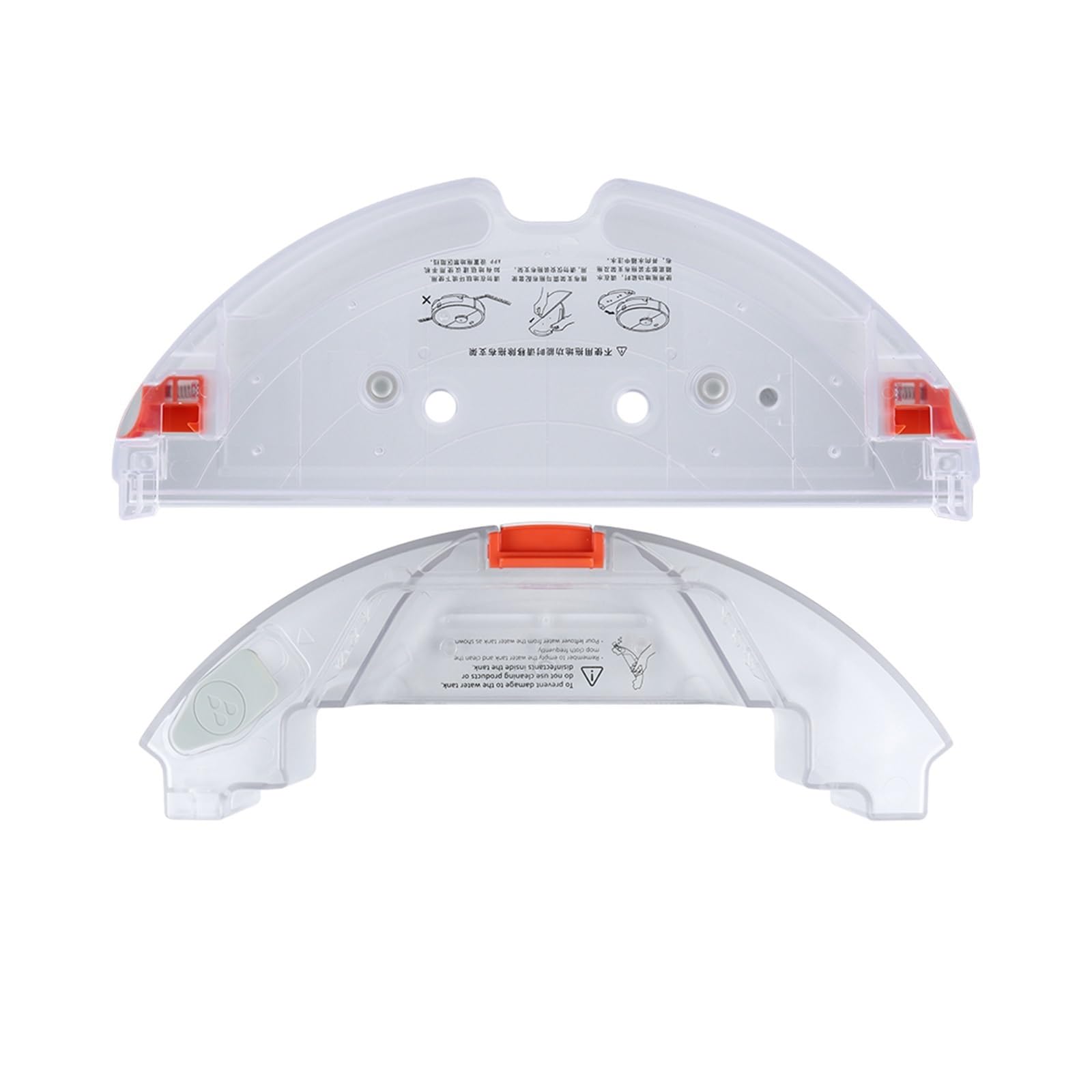 ZJMBGDSF Electric Control Water Tank Tray，Compatible For Roborock，S5Max S55Max S6MaxV S6 Pure Robot Vacuum Cleaner Parts Replacement(2pcs)