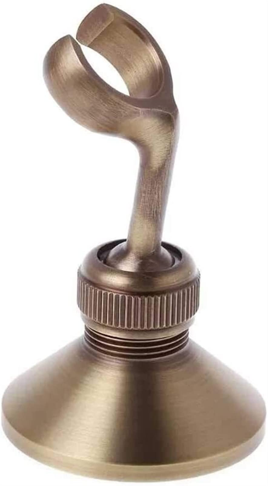 Duschkopfhalterung, Schieber, Klemmhalter, drehbar, verstellbar, Antik-Messing, Wandmontage, Badezimmer-Handbrause, Sprühhalterung, Halterung, passendes Zubehör
